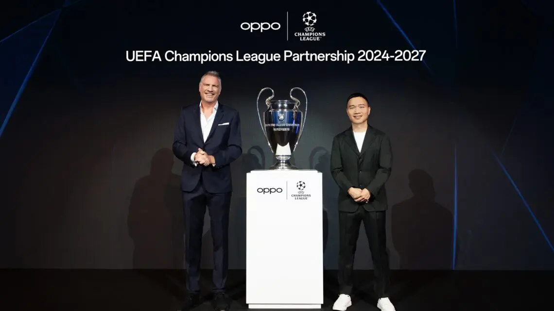 OPPO Renews Partnership with UEFA for Next Three Seasons